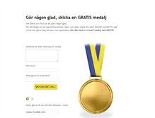 Tablet Screenshot of medalj.com